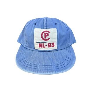 Vintage Polo Ralph Lauren CP RL-93 Blue Fitted Hat (Size M)